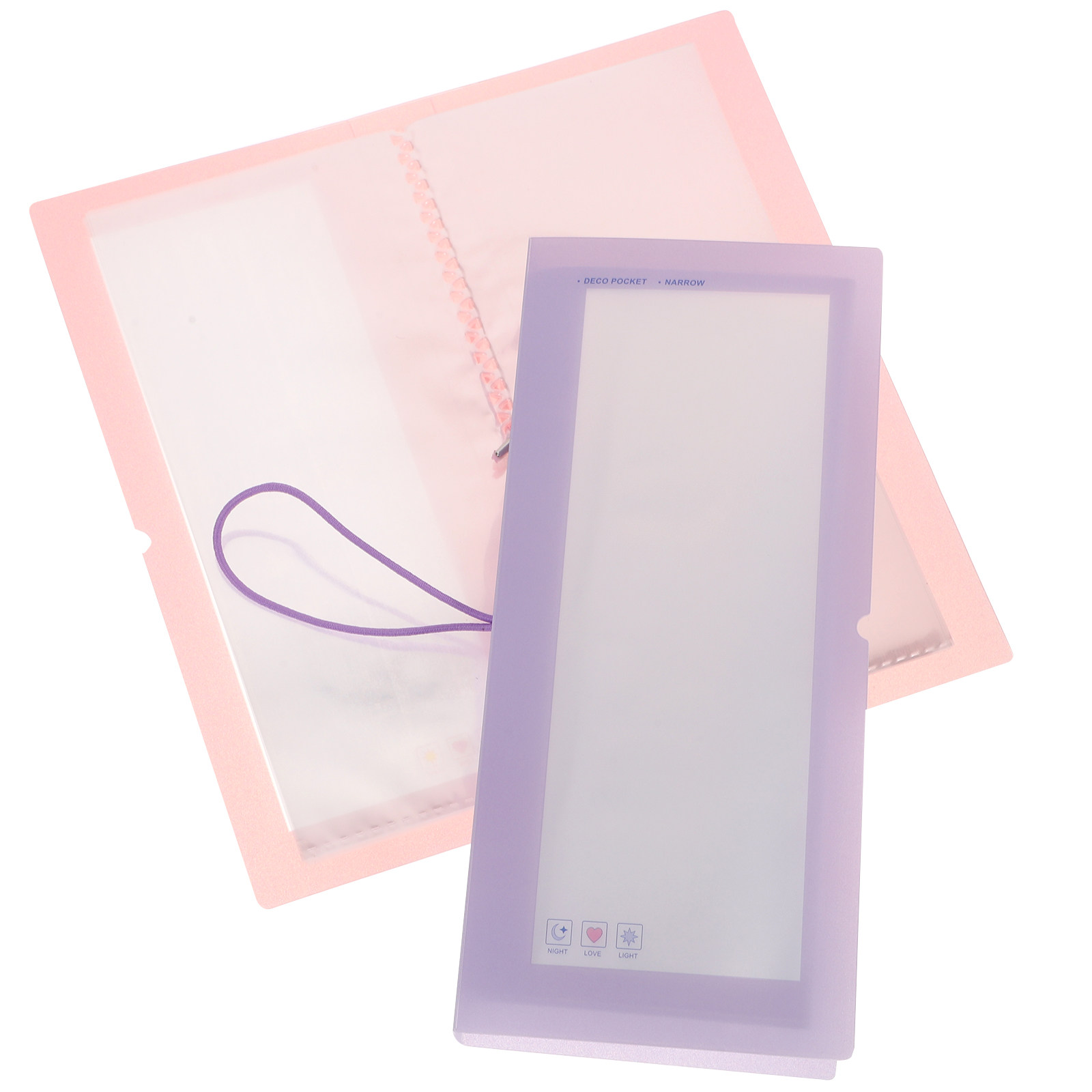 2Pcs Clear Storage Album Stick - Stationery Books 评论和价格