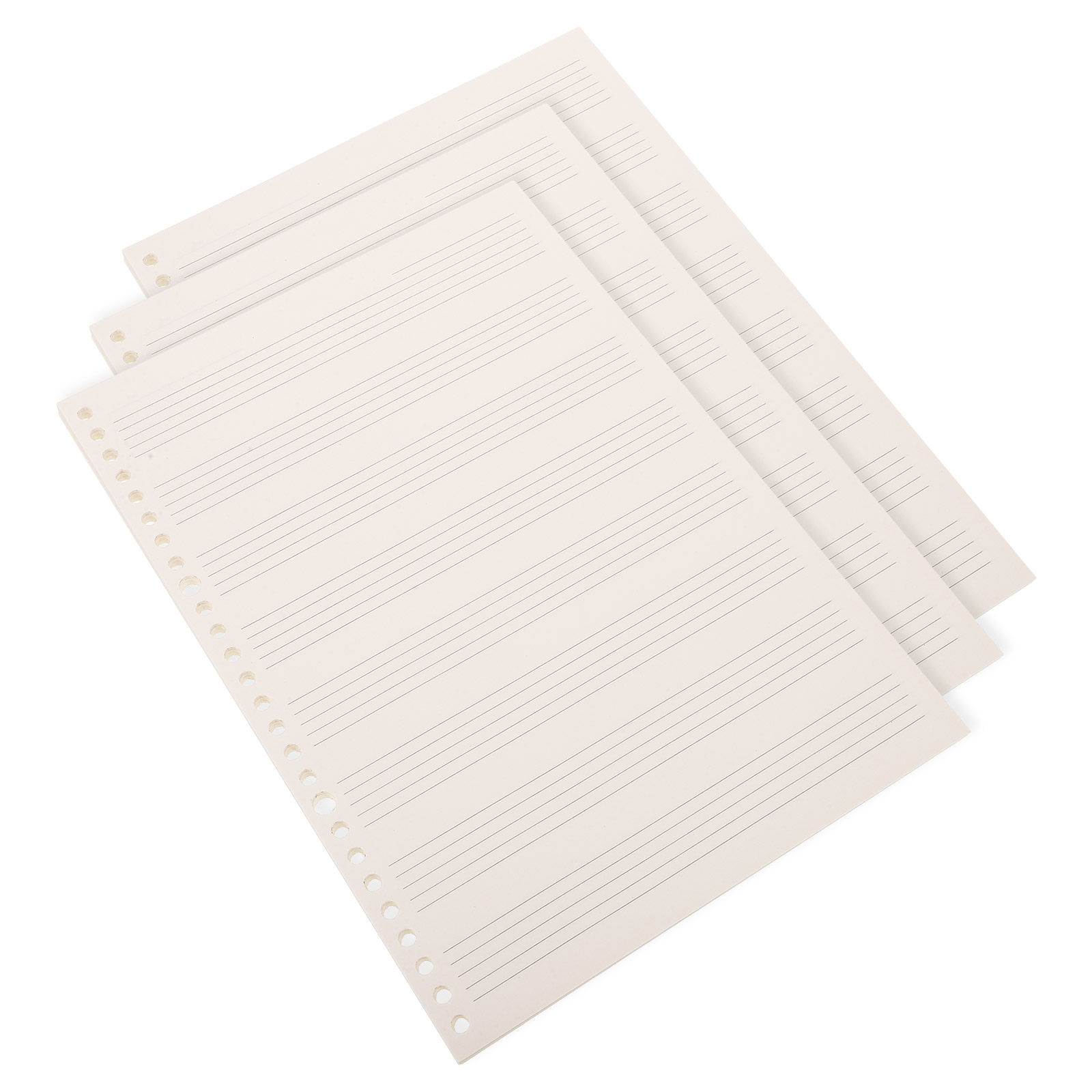 3Pcs Compact Detachable Staff  - Blank Sheet Music Notebook 评论和价格