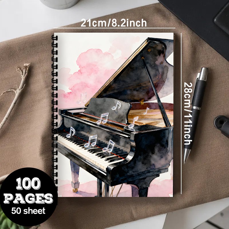 A4 Size, Music Notebook,Multi- - Blank Sheet Music Notebook 评论和价格