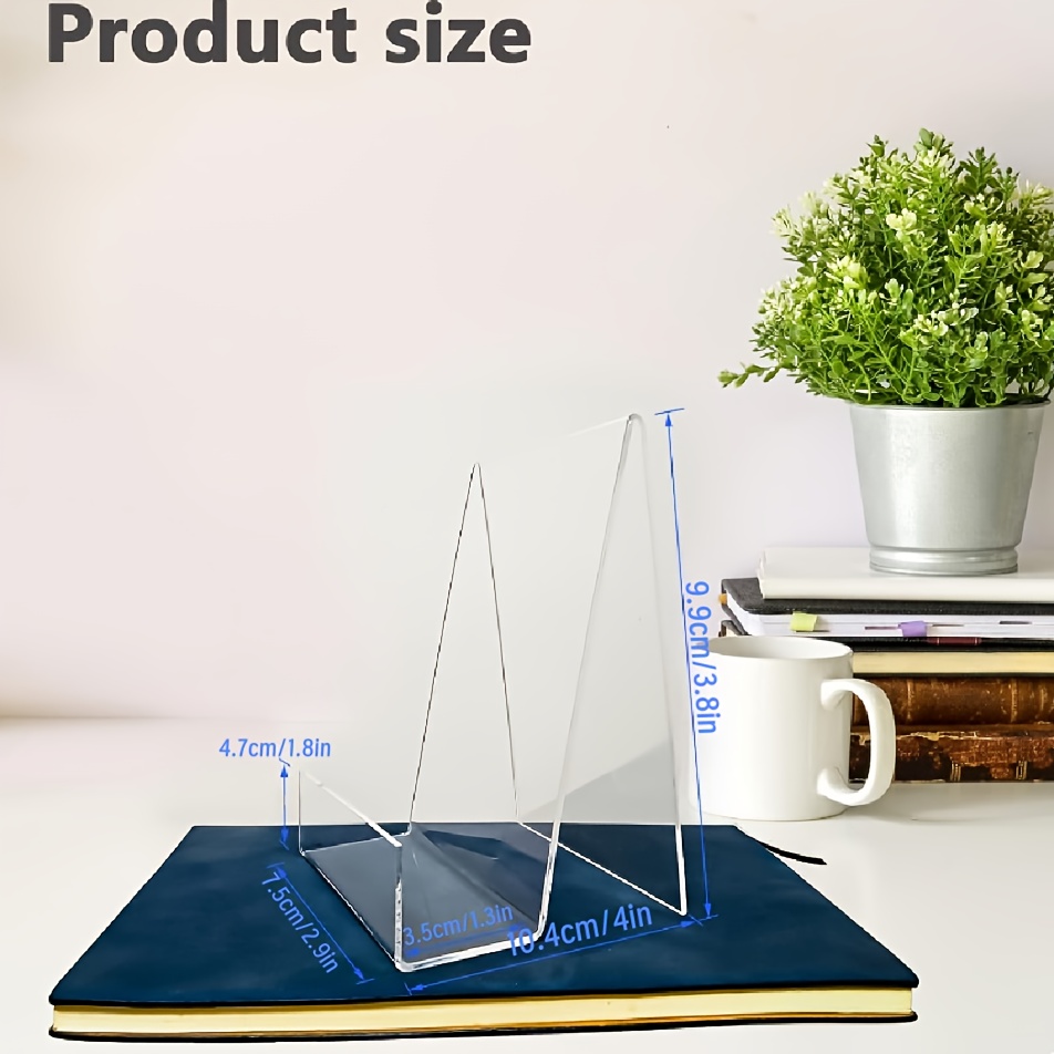 11pcs Acrylic Book Display Sta - Clear Acrylic Book Stand Holder 评论和价格
